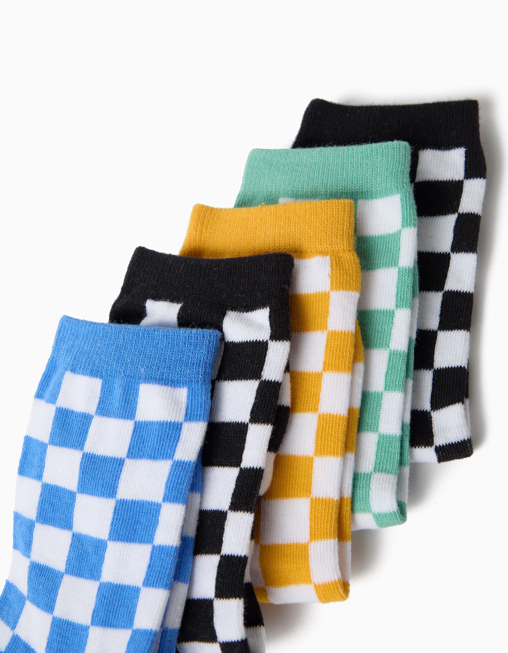 Comprar Online Pack 5 Pares de Meias, Menino, Multicor