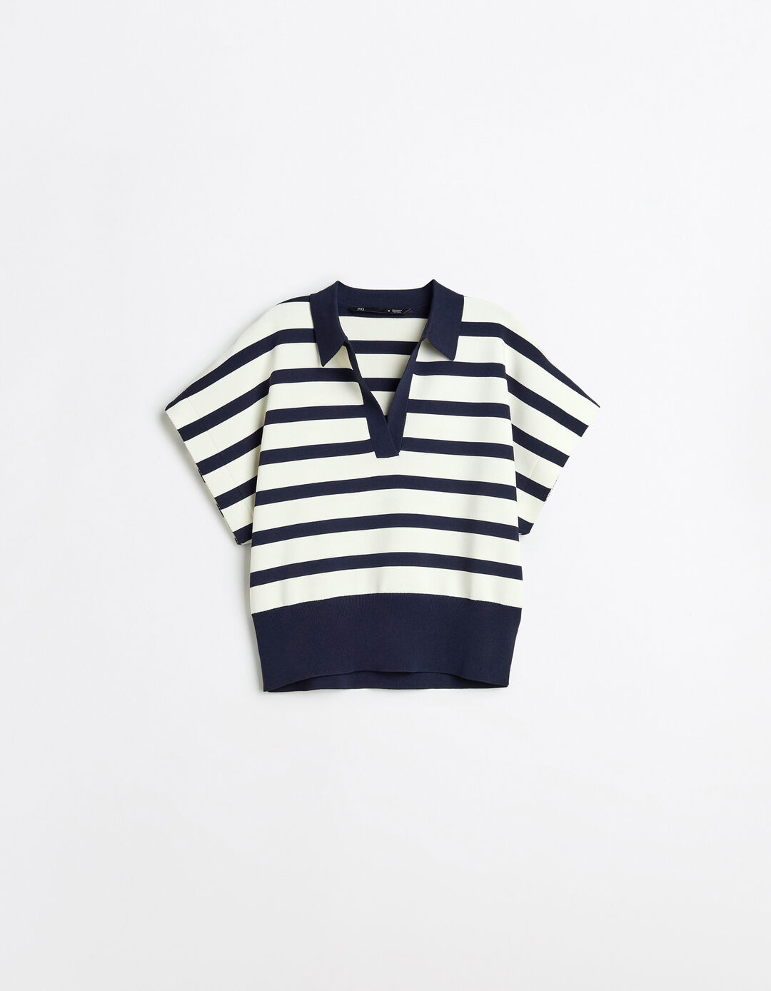 Polo de Malha, Mulher, Azul Escuro