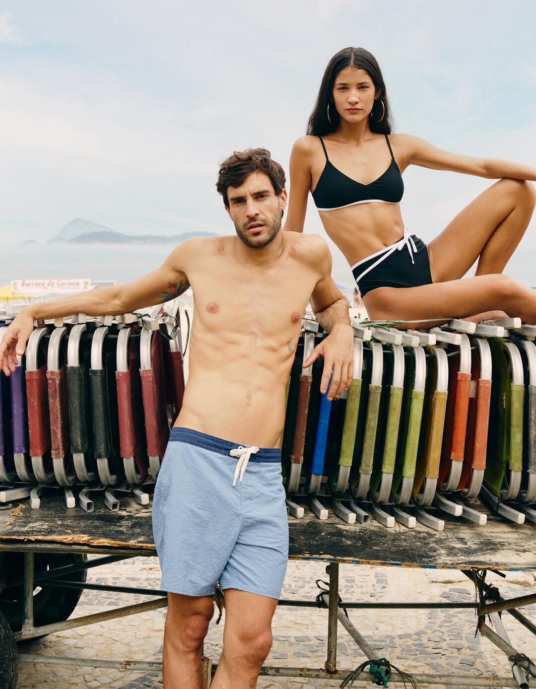 Cal&ccedil;&otilde;es de Banho, Homem, Azul