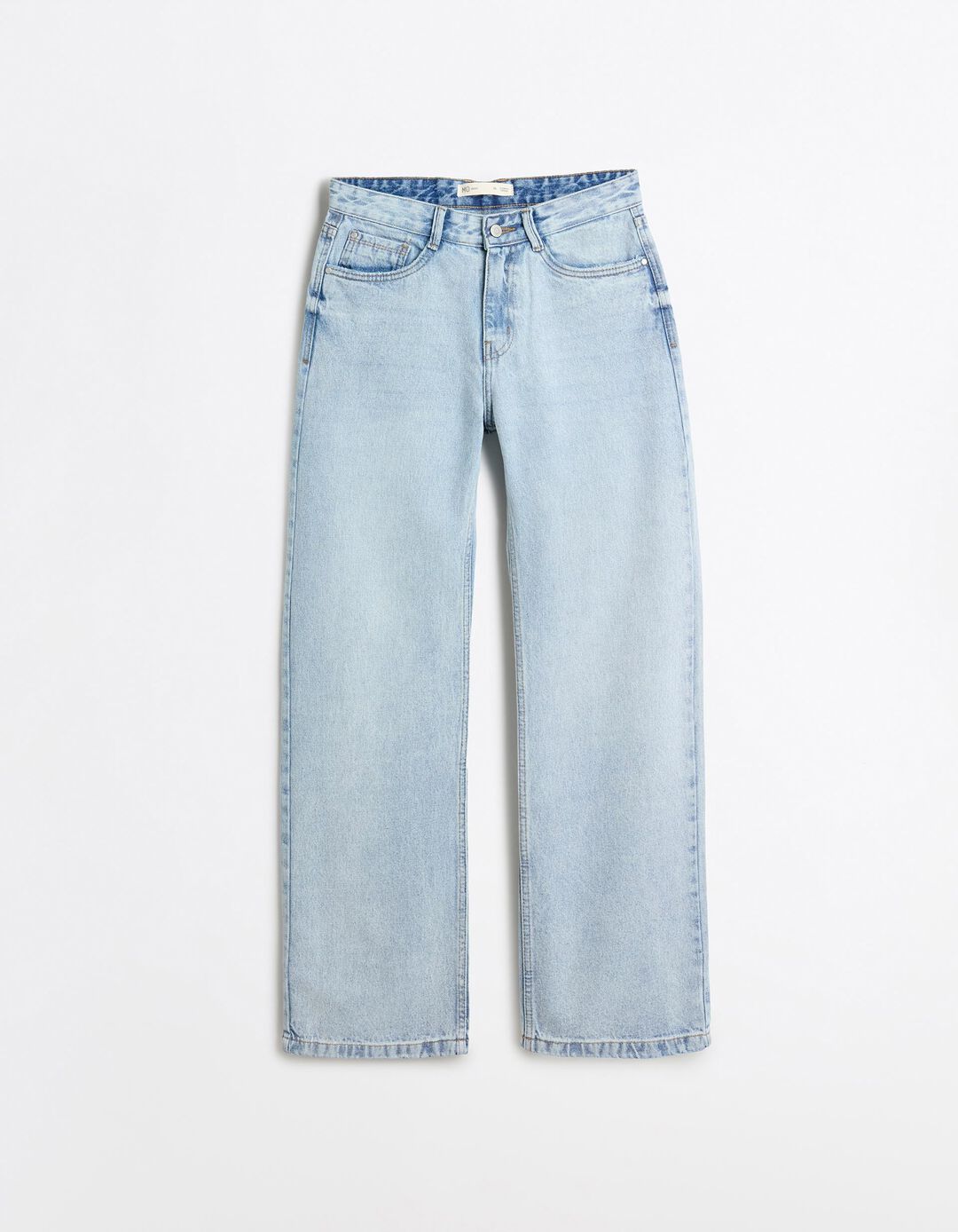 Cal&ccedil;as De Ganga 'Wide Leg', Mulher, Azul Claro