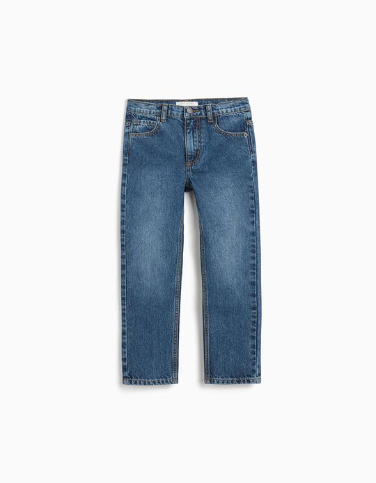 Comprar Online Calças de Ganga 'Regular fit', Menino, Azul