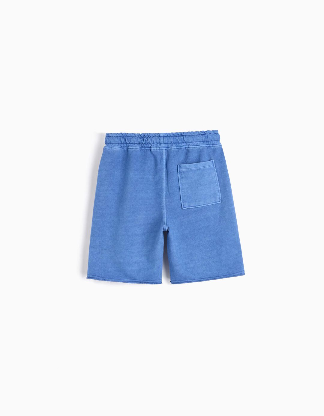 Calções Fleece, Menino, Azul 