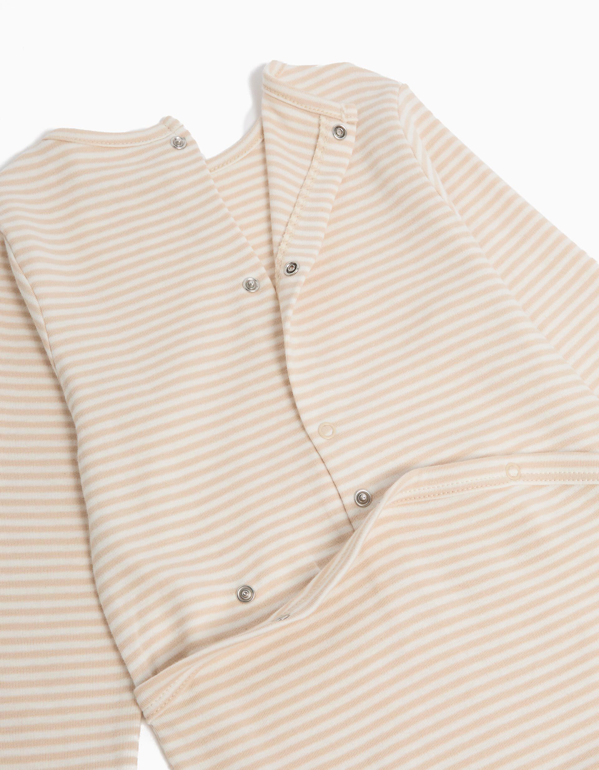 Comprar Online Pack 2 Babygrows Jersey, Beb&eacute;, Bege