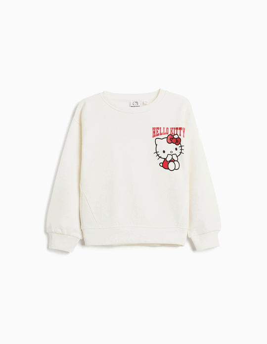 Comprar Online Sweatshirt 'Hello Kitty', Menina, Branco