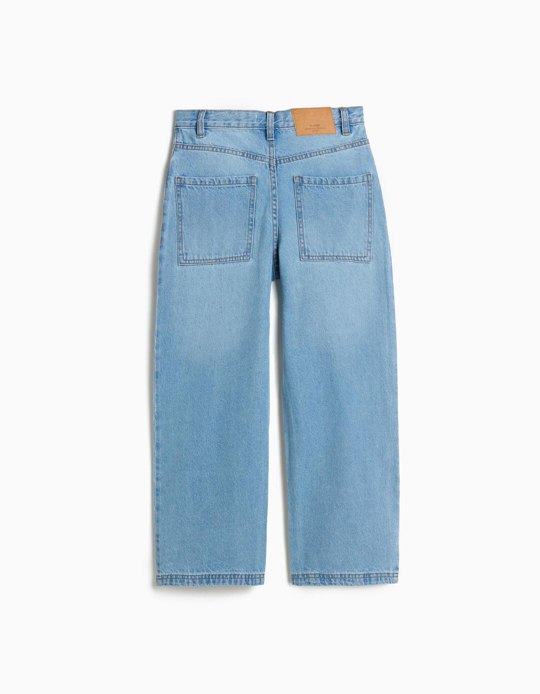 Cal&ccedil;as de Ganga 'Baggy', Menino, Azul Claro