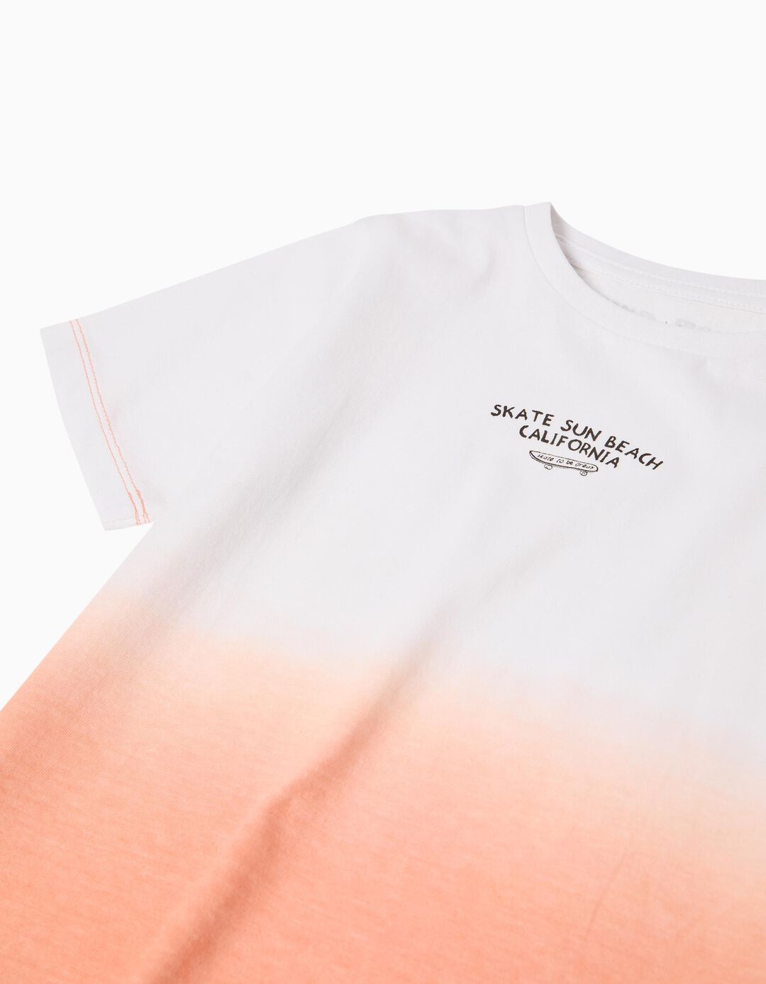 T-shirt Degradé, Menino, Laranja
