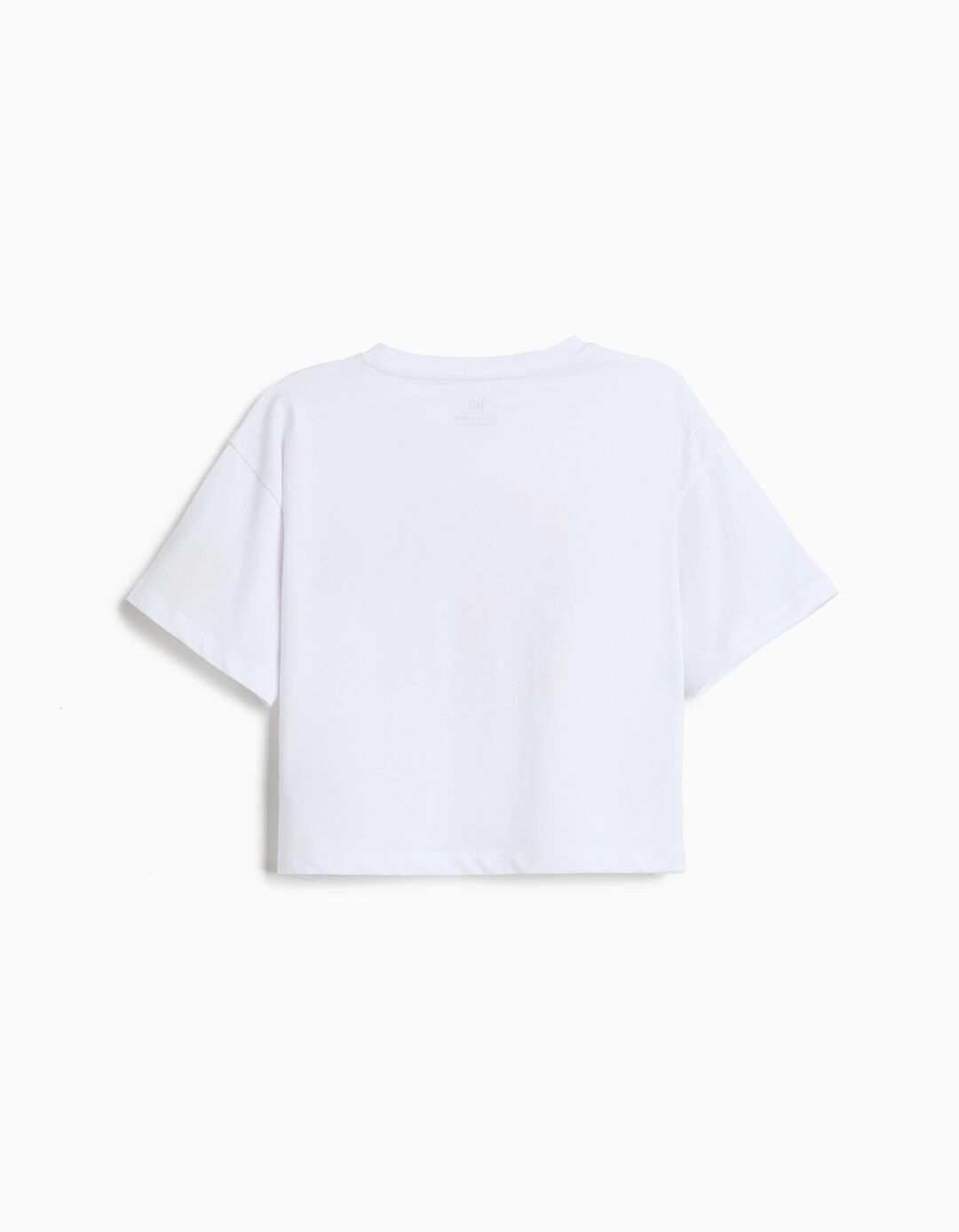 T-shirt Estampada, Menina, Branco