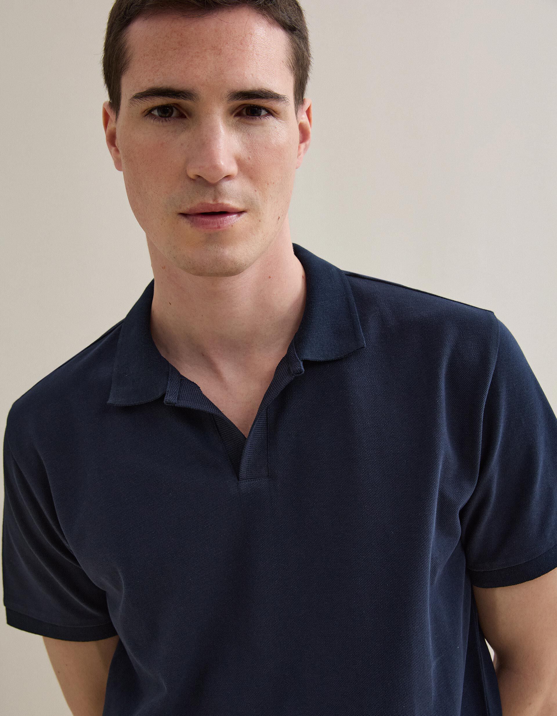 Comprar Online Polo Piquet, Homem, Azul Escuro