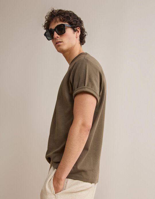 Comprar Online T-shirt Interlock, Homem, Verde