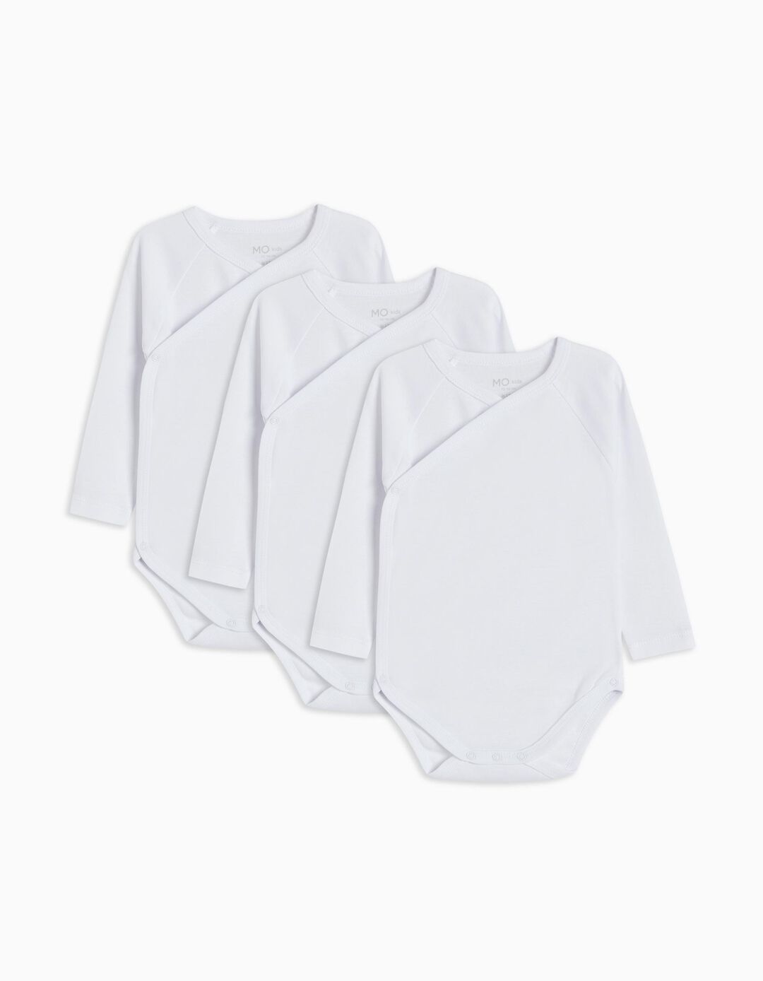 Pack 3 Bodies Quimono, Bebé, Multicor