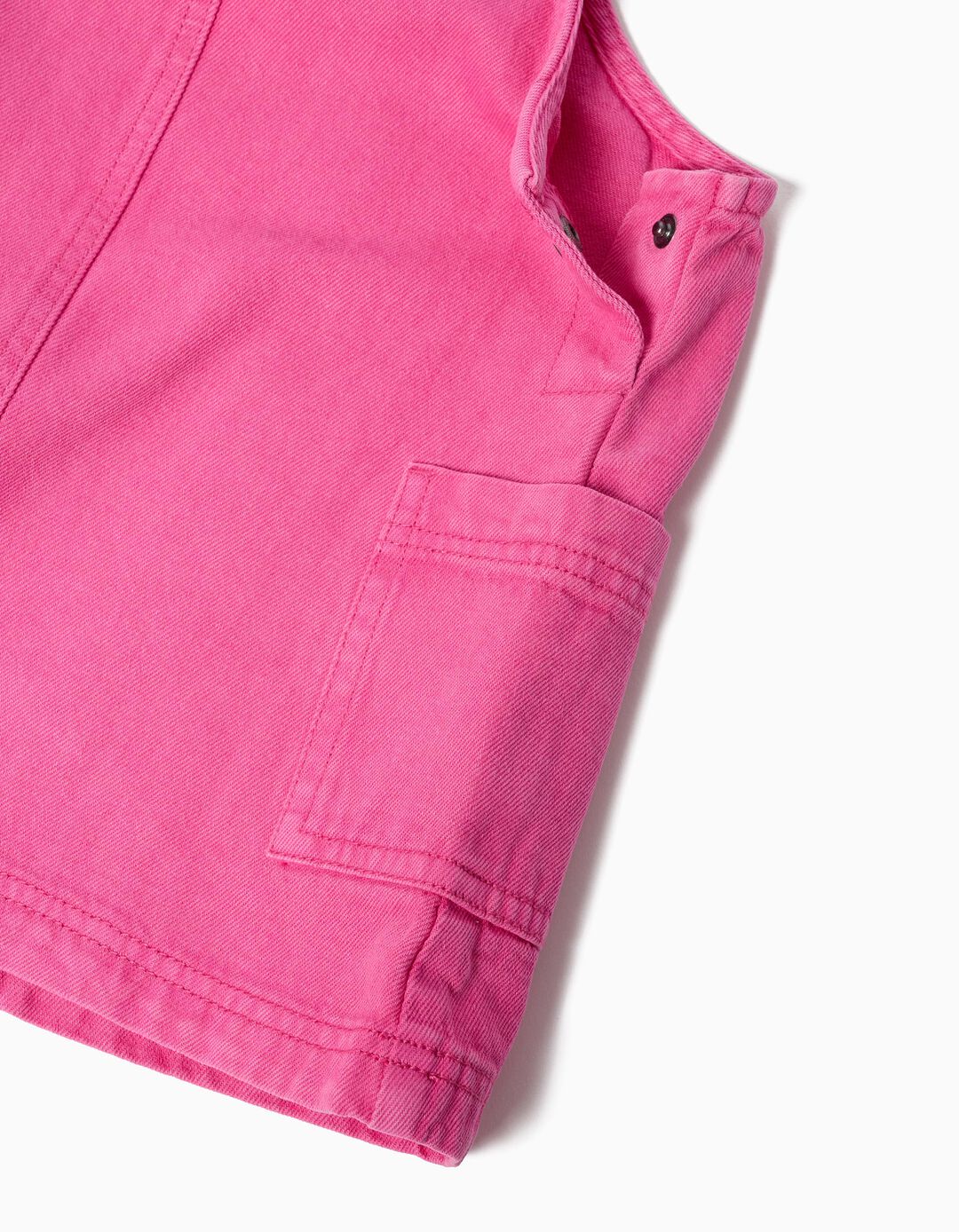 Vestido de Ganga, Menina, Rosa Escuro 