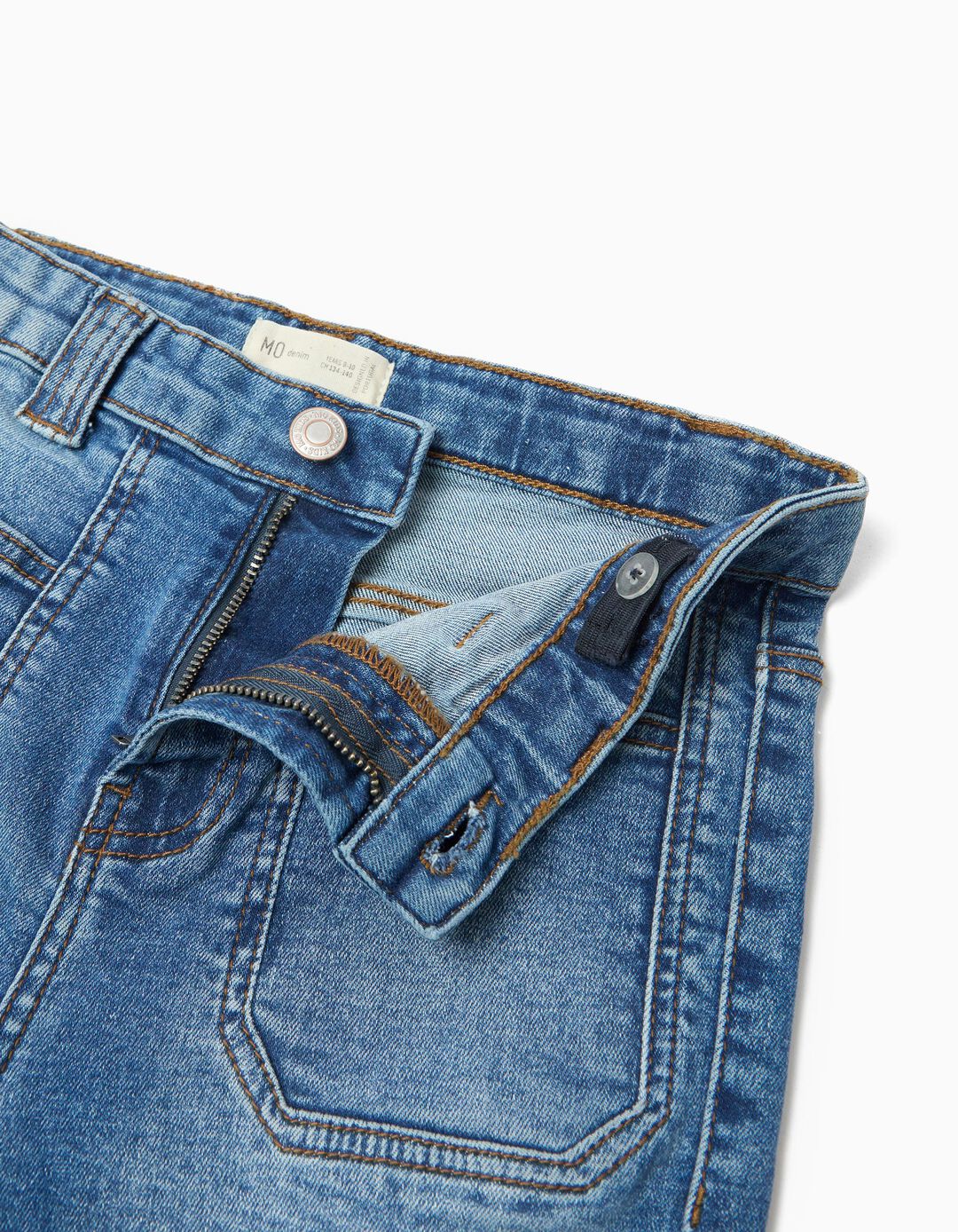 Cal&ccedil;as de Ganga 'Flare', Menina, Azul