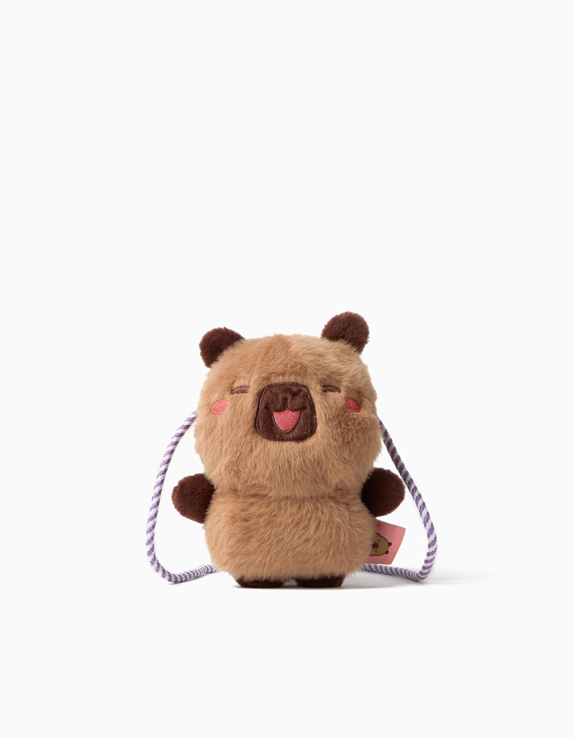 Comprar Online Bolsa De Telem&oacute;vel 'Capibara' &copy;Capyfun', Menina, Castanho
