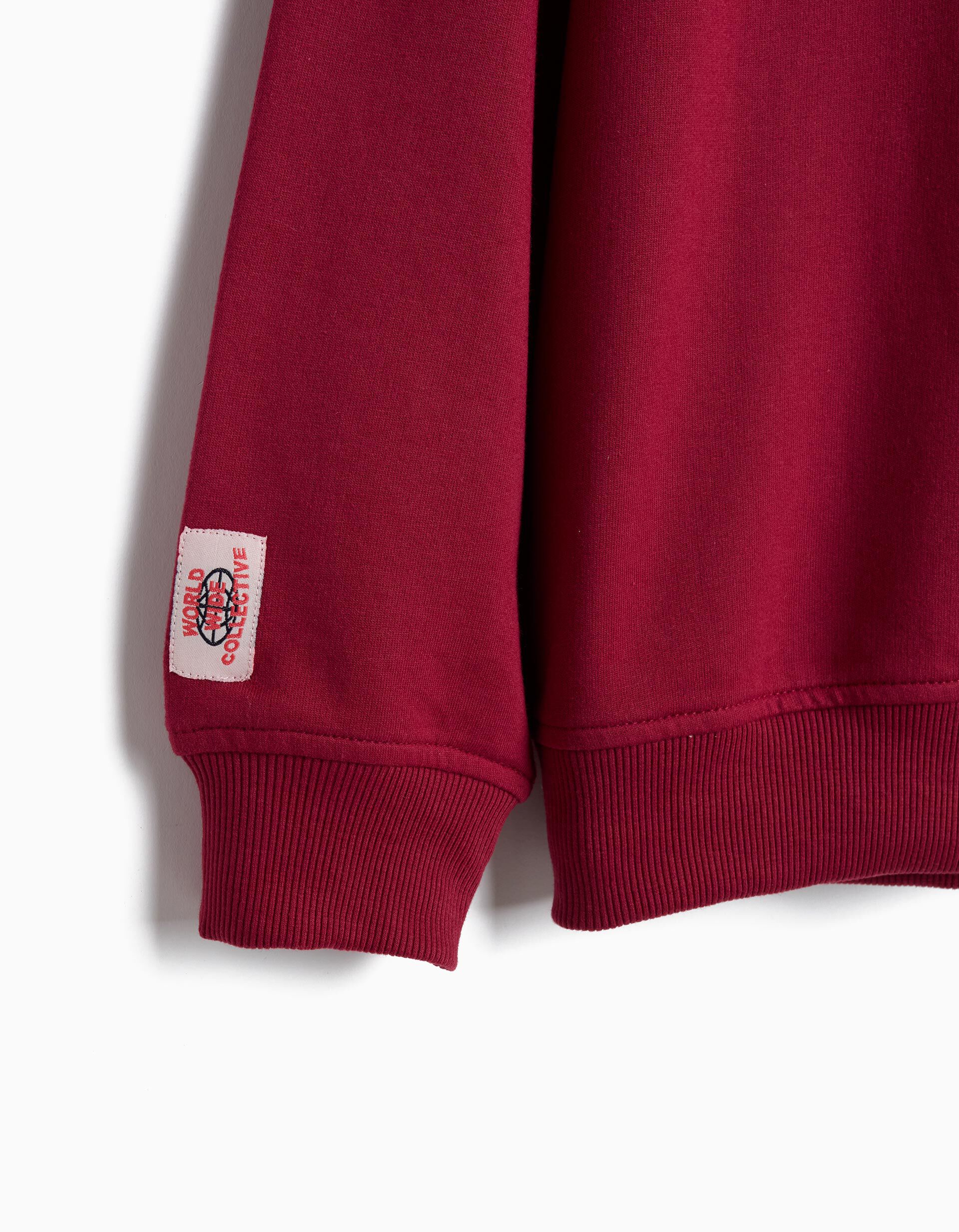 Comprar Online Sweatshirt Com Capuz, Menino, Vermelho