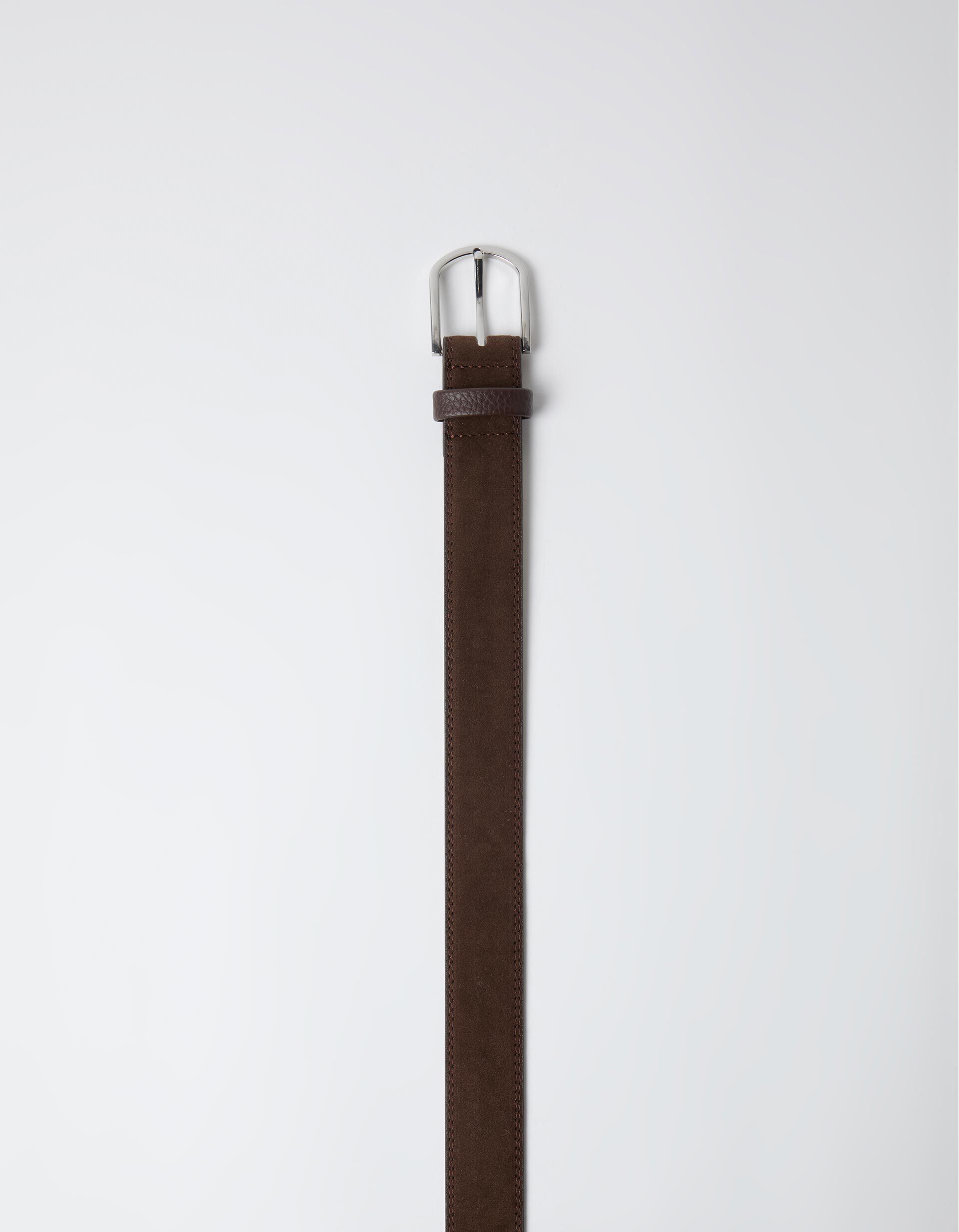 Comprar Online Cinto Com Pesponto, Homem, Castanho