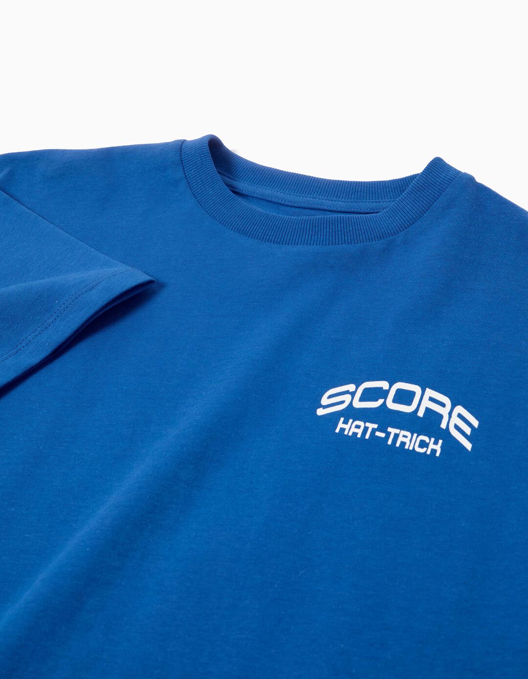 T-shirt Print, Menino, Azul  