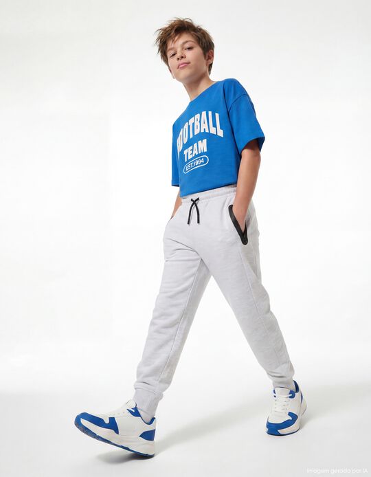 Comprar Online Joggers, Menino, Cinzento Claro