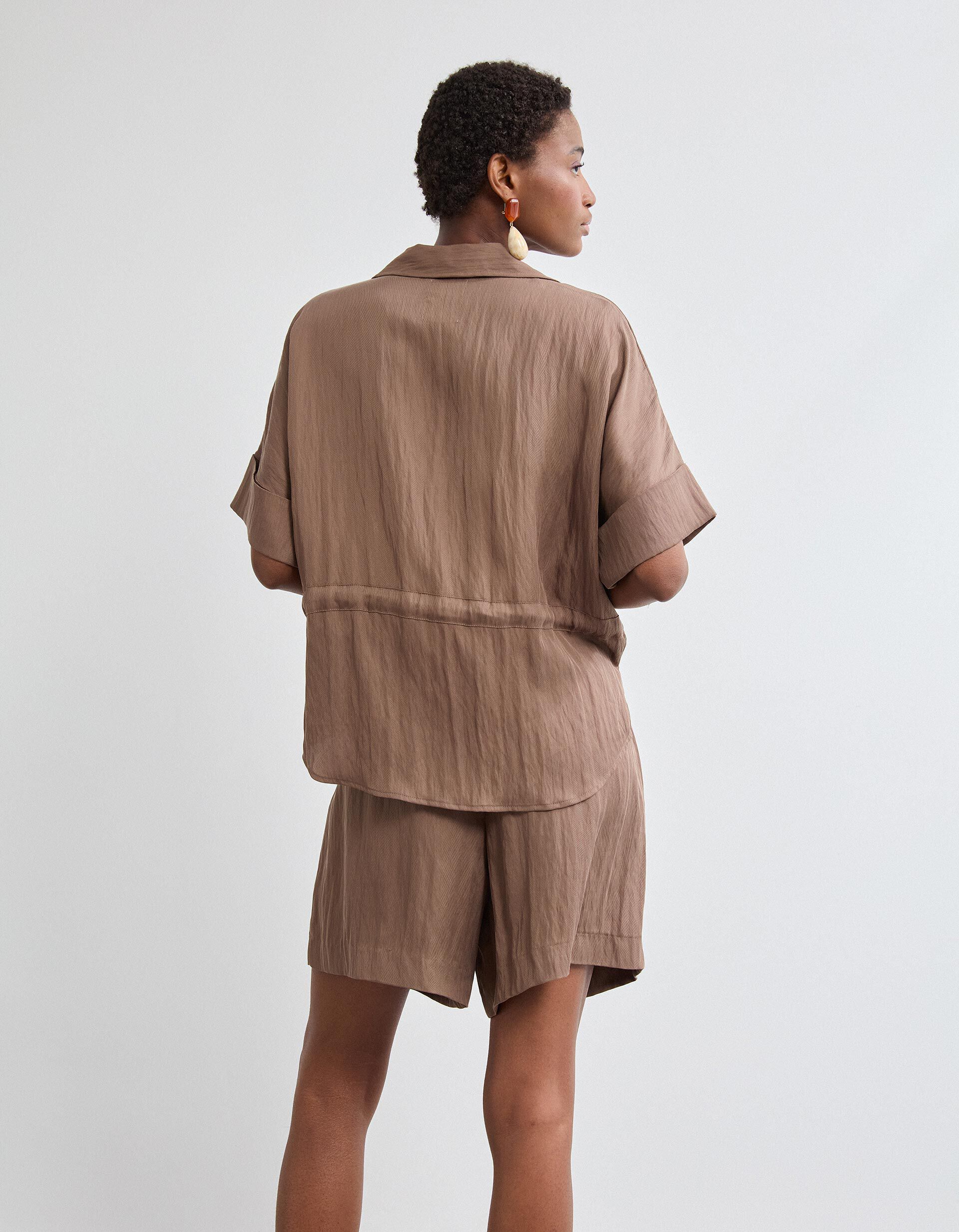 Comprar Online Camisa com Liocel, Mulher, Castanho