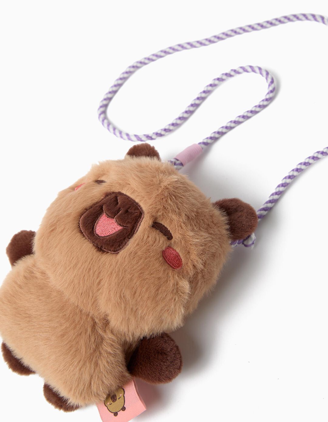 Bolsa De Telem&oacute;vel 'Capibara' &copy;Capyfun', Menina, Castanho