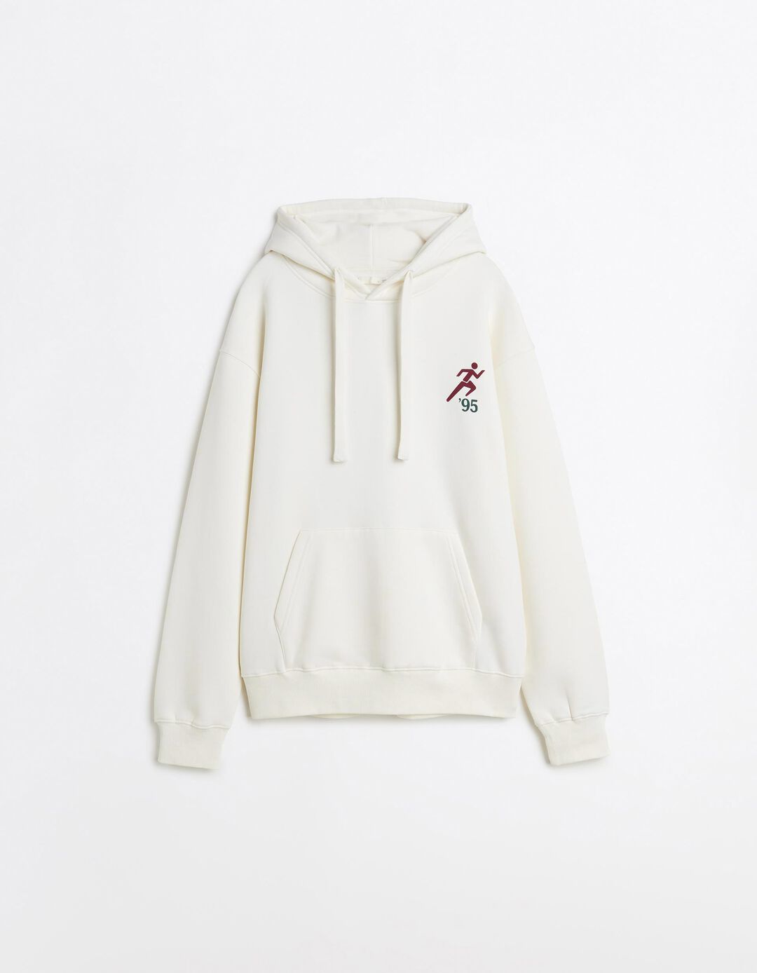 Sweatshirt Capuz, Homem, Branco