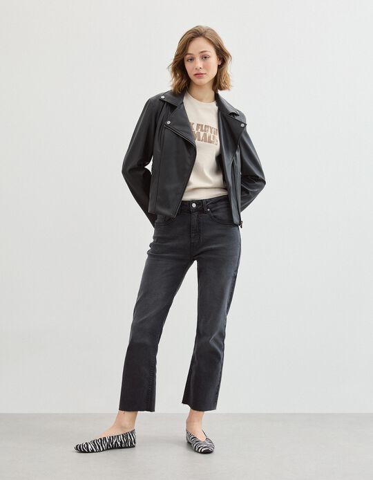 Comprar Online Casaco 'Biker', Mulher, Preto