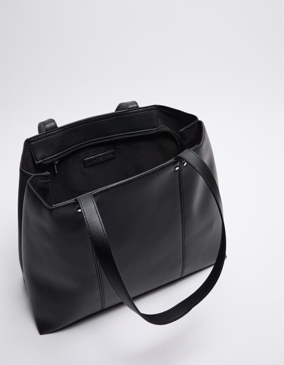 Mala Shopper Básica, Mulher, Preto