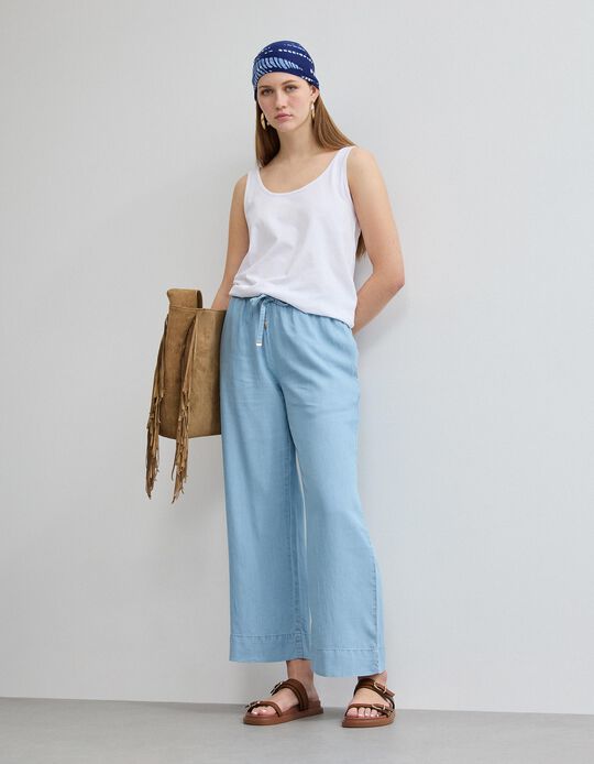 Comprar Online Cal&ccedil;as Liocel, Mulher, Azul Claro