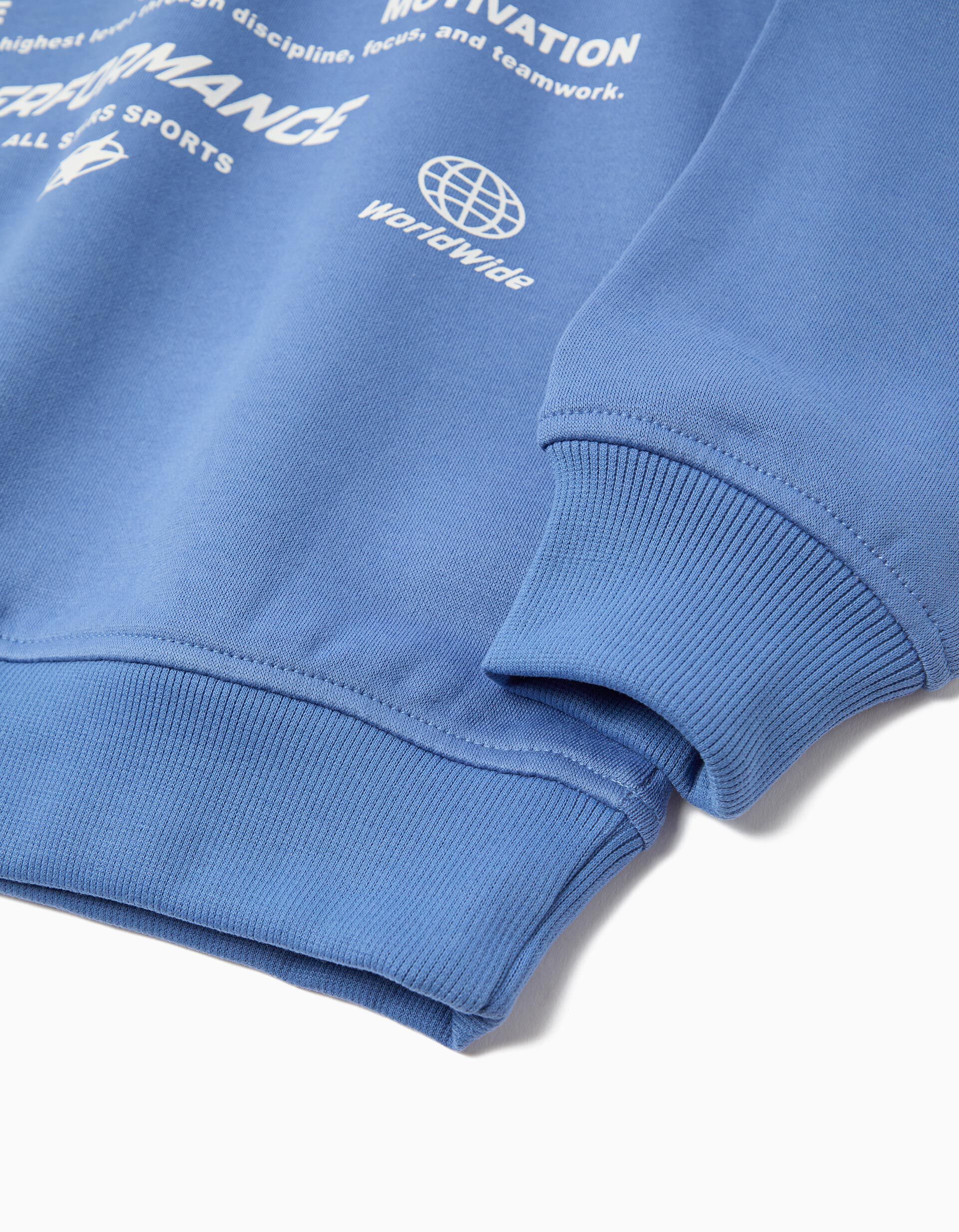 Comprar Online Sweatshirt de Felpa, Menino, Azul