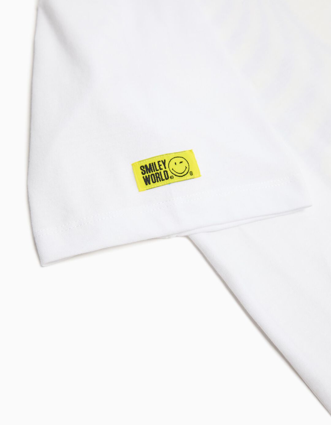 T-shirt 'Smiley World', Menino, Branco