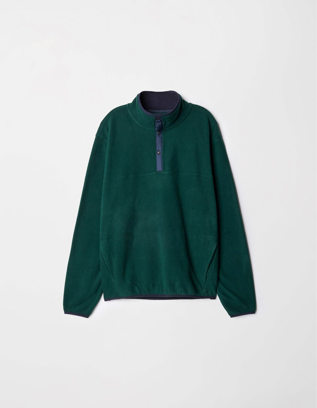 Sweatshirt Polar, Homem, Verde Escuro