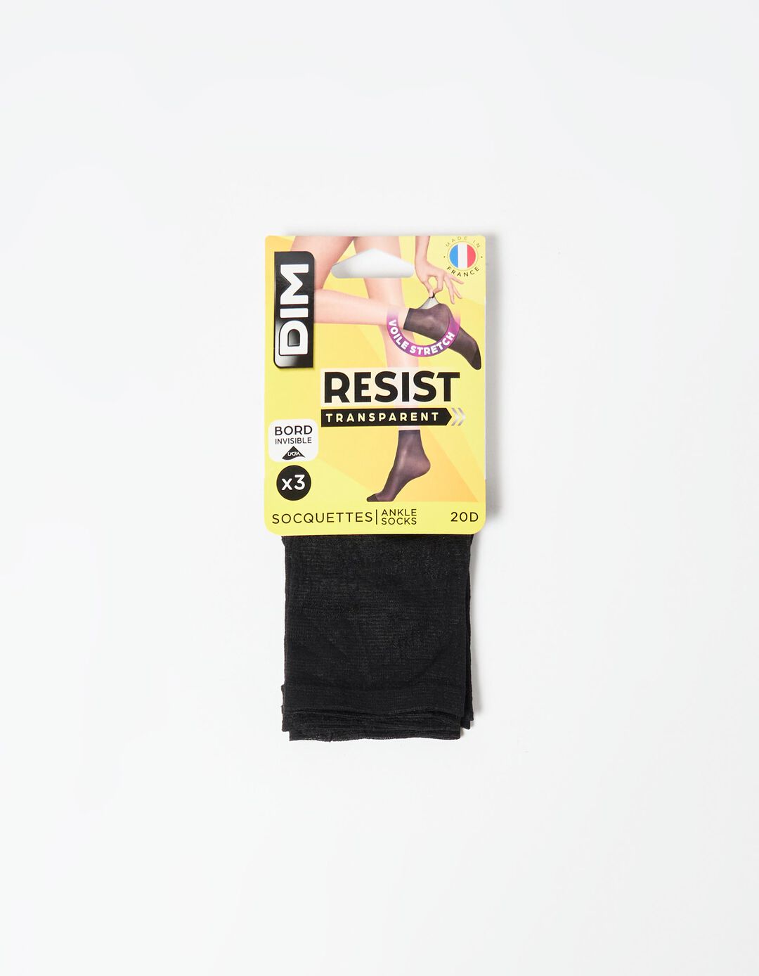 Pack 3 Pares Meias 20DEN 'DIM', Mulher, Bege