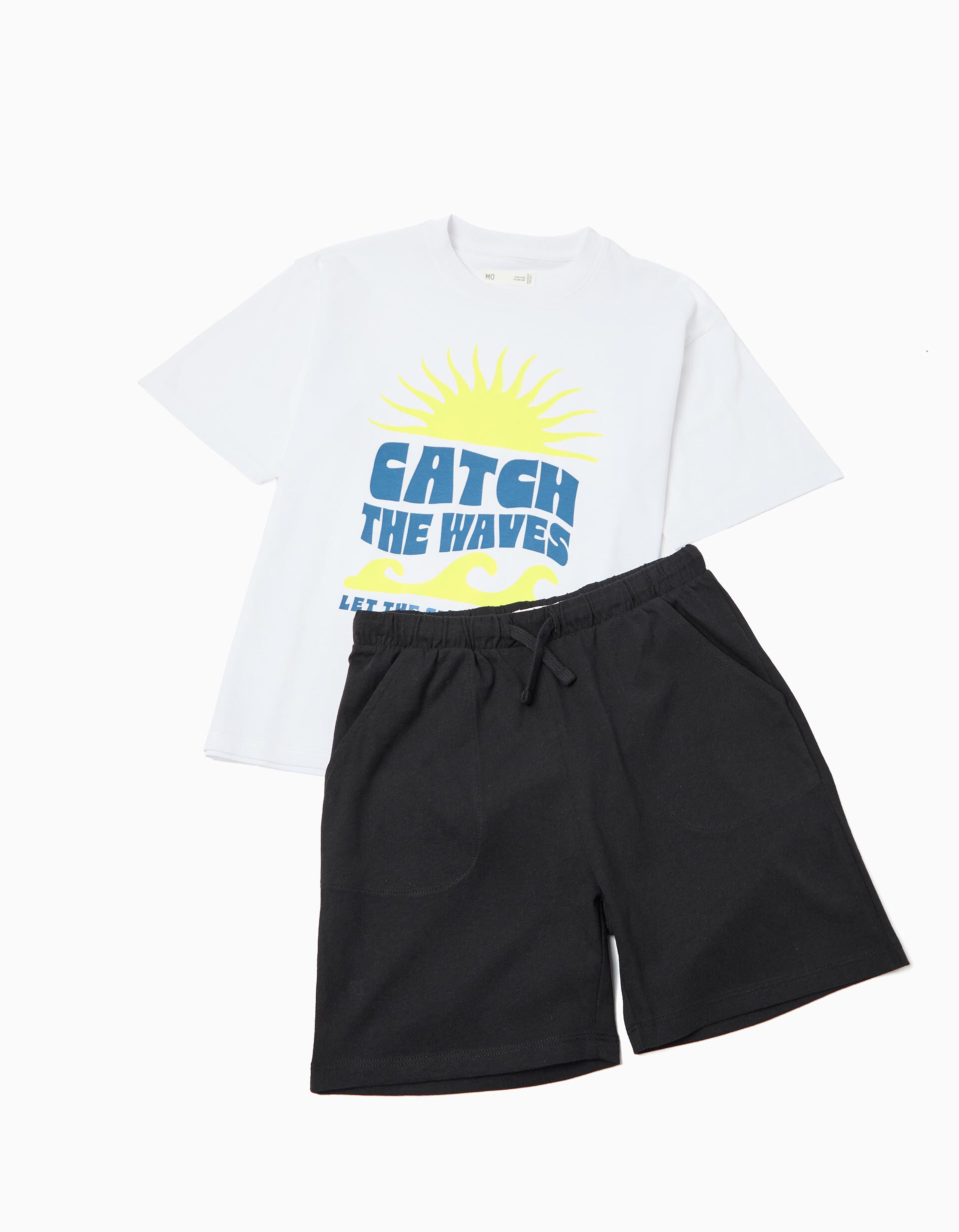 Comprar Online Conjunto T-shirt e Cal&ccedil;&otilde;es, Menino, Azul