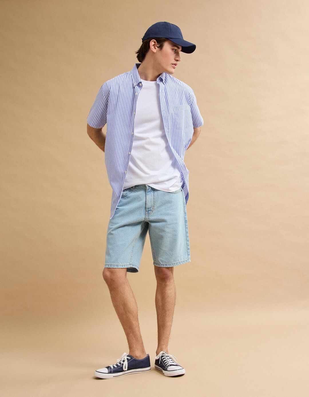 Cal&ccedil;&otilde;es de Ganga, Homem, Azul Claro