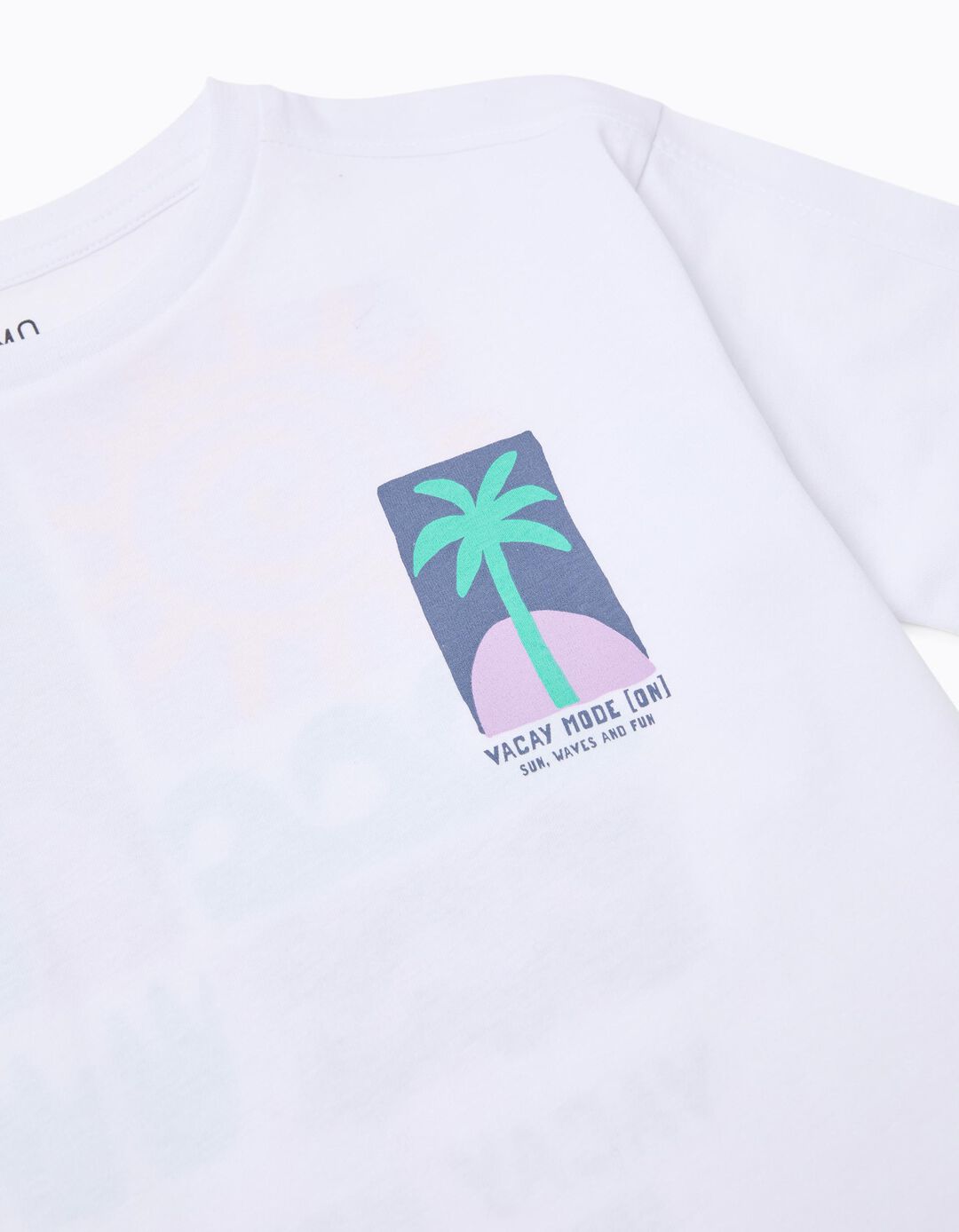 T-shirt Estampada, Menino, Branco