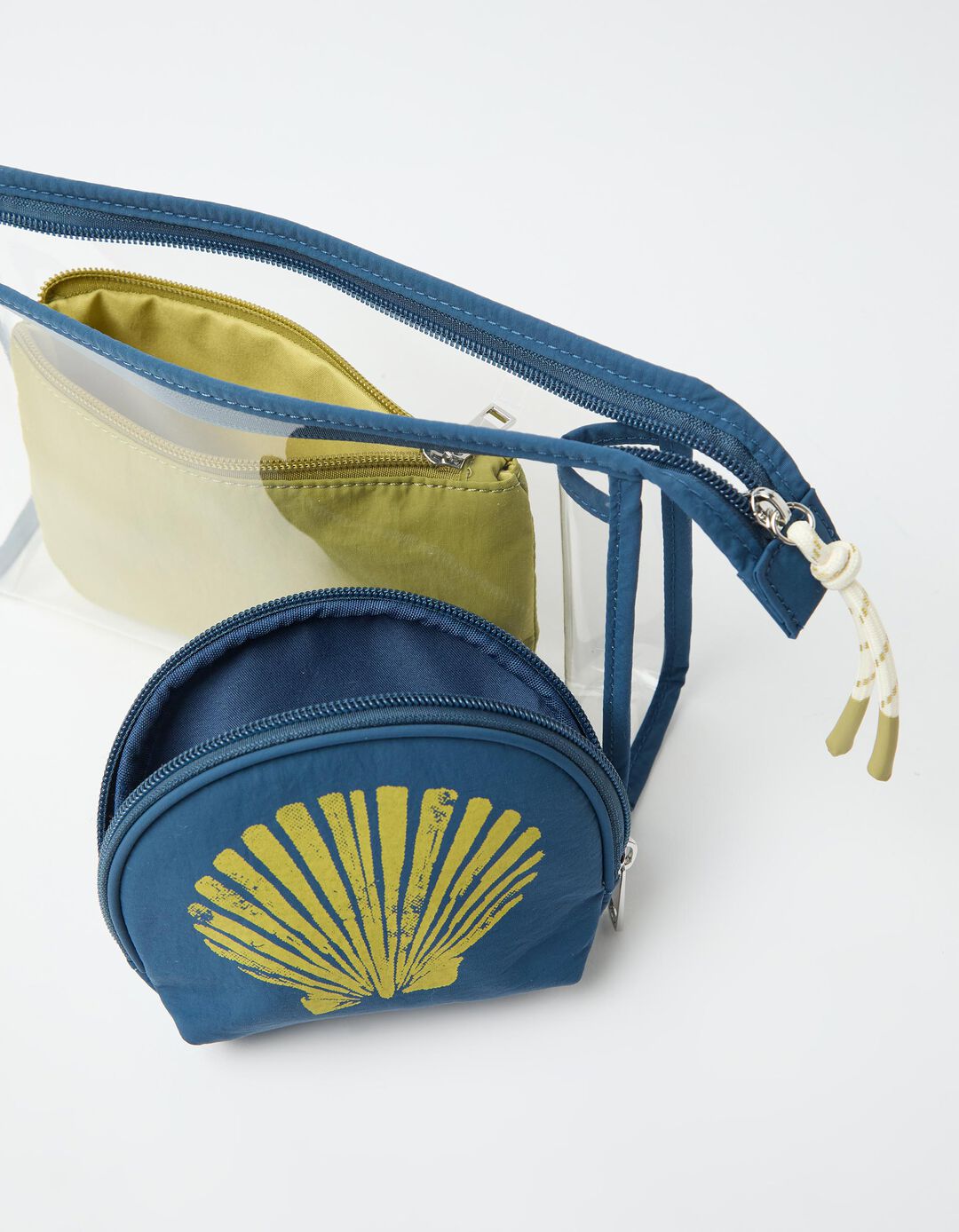 Bolsa Cosm&eacute;ticos, Mulher, Azul