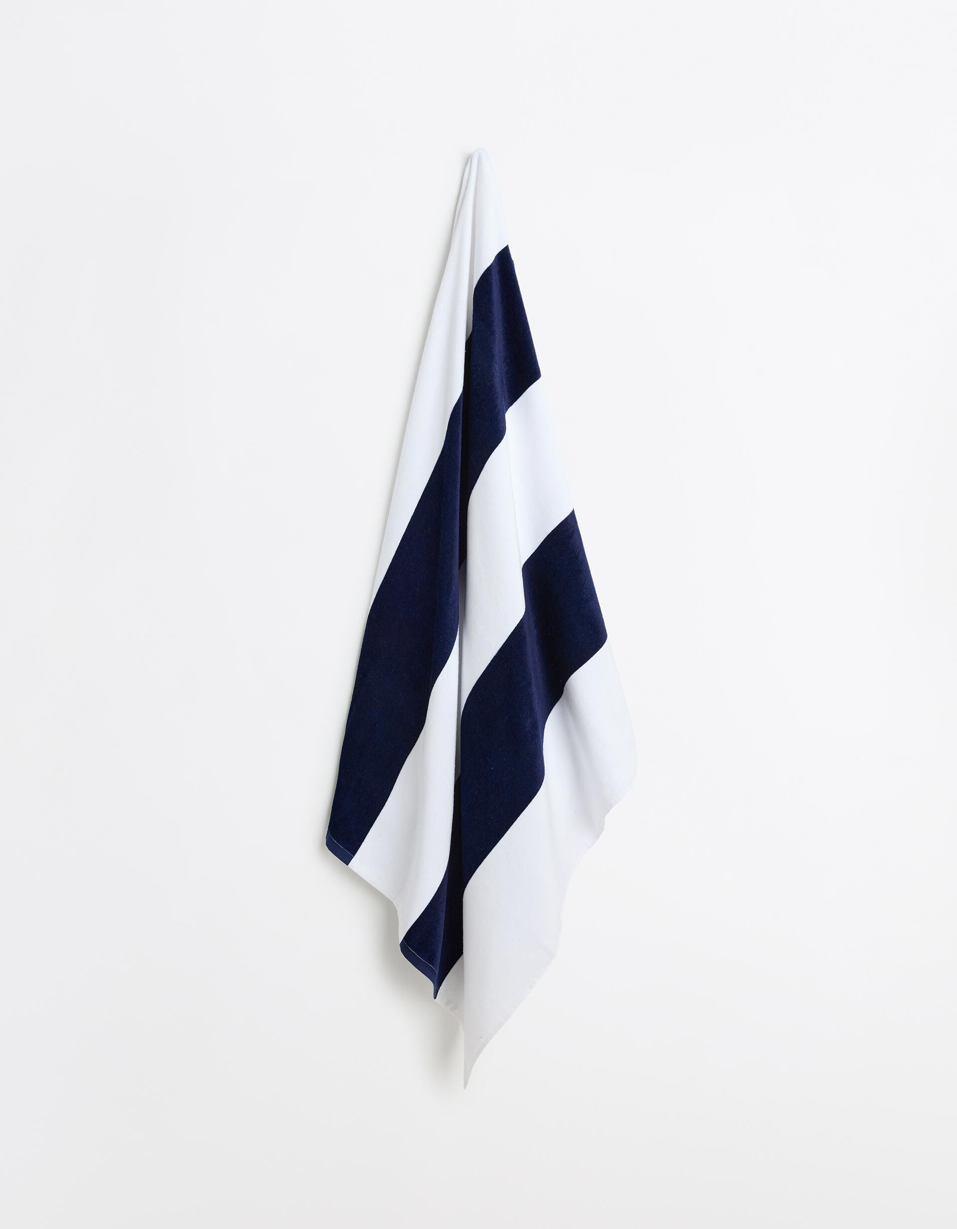 Comprar Online Toalha de Praia Riscas, Azul Escuro