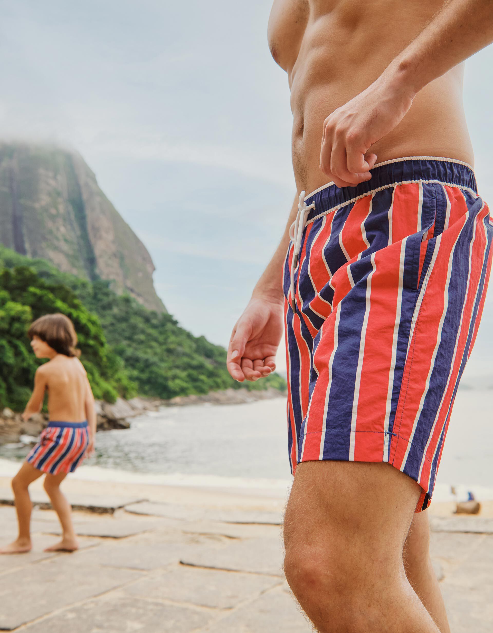 Comprar Online Cal&ccedil;&otilde;es de Banho, Homem, Azul Escuro