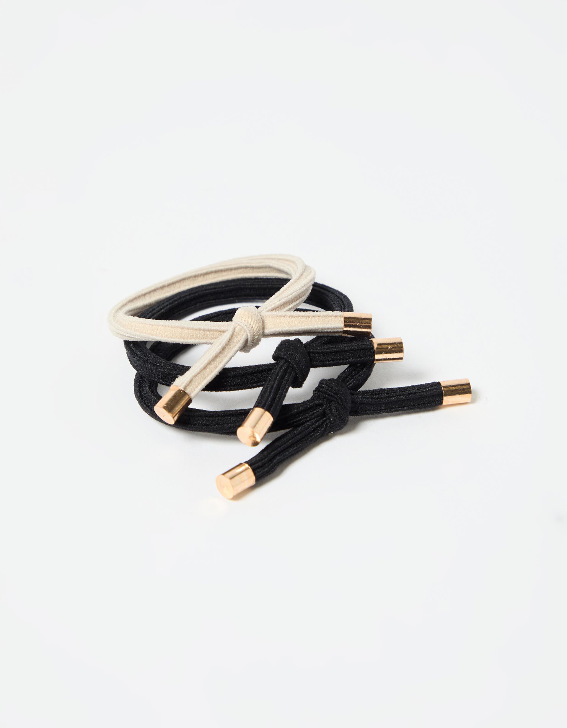 Comprar Online Pack El&aacute;sticos de Cabelo, Mulher, Preto