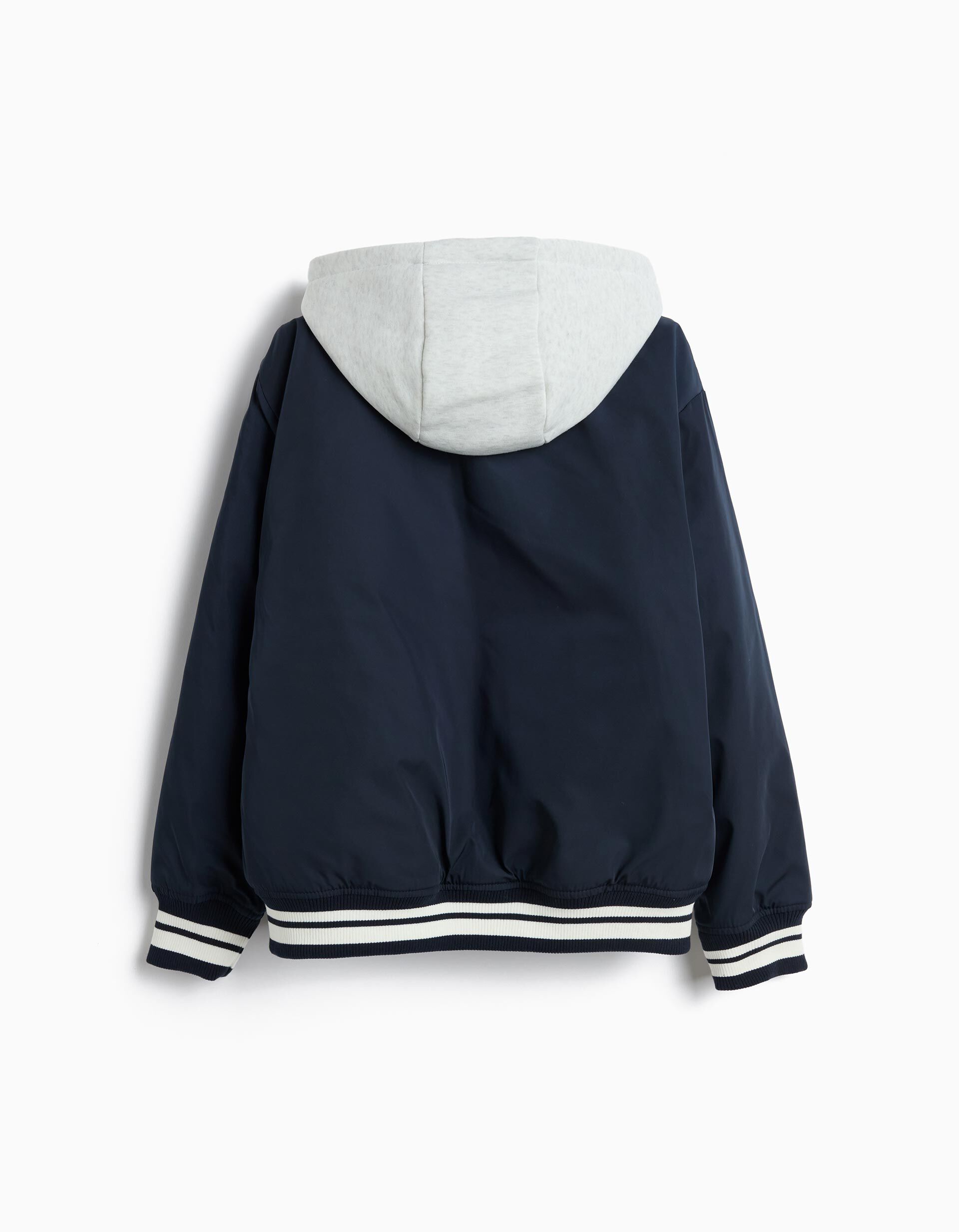 Comprar Online Bomber Com Capuz, Menino, Azul Escuro