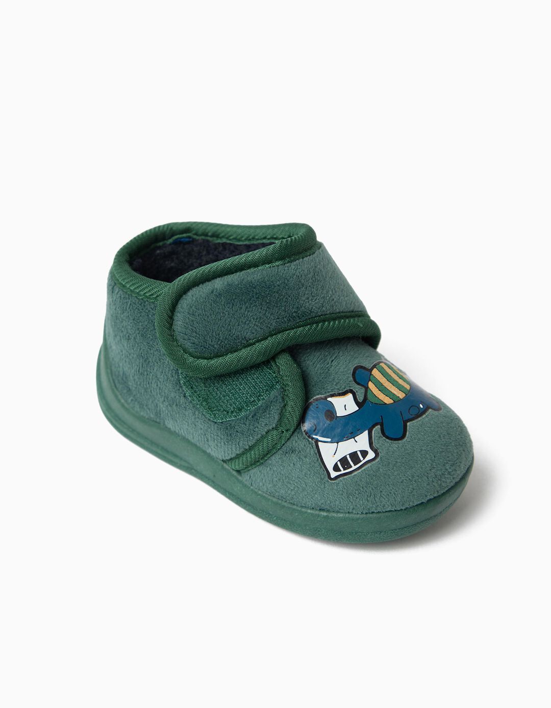 Pantufas, Menino, Verde