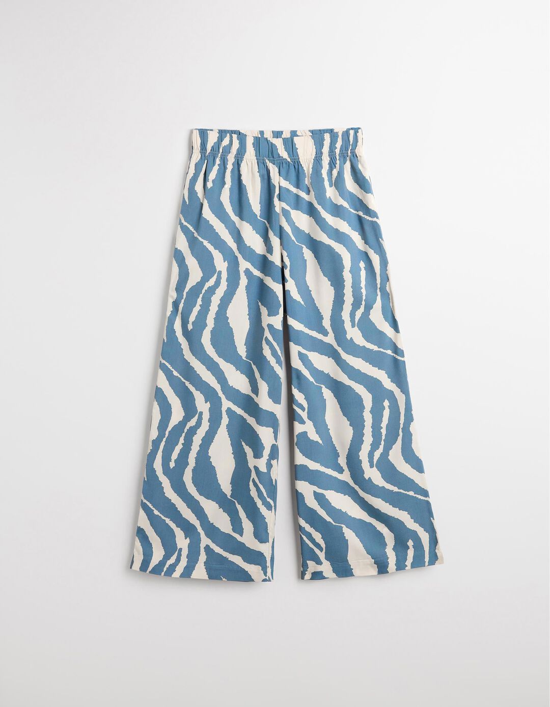 Calças Zebra, Mulher, Azul 