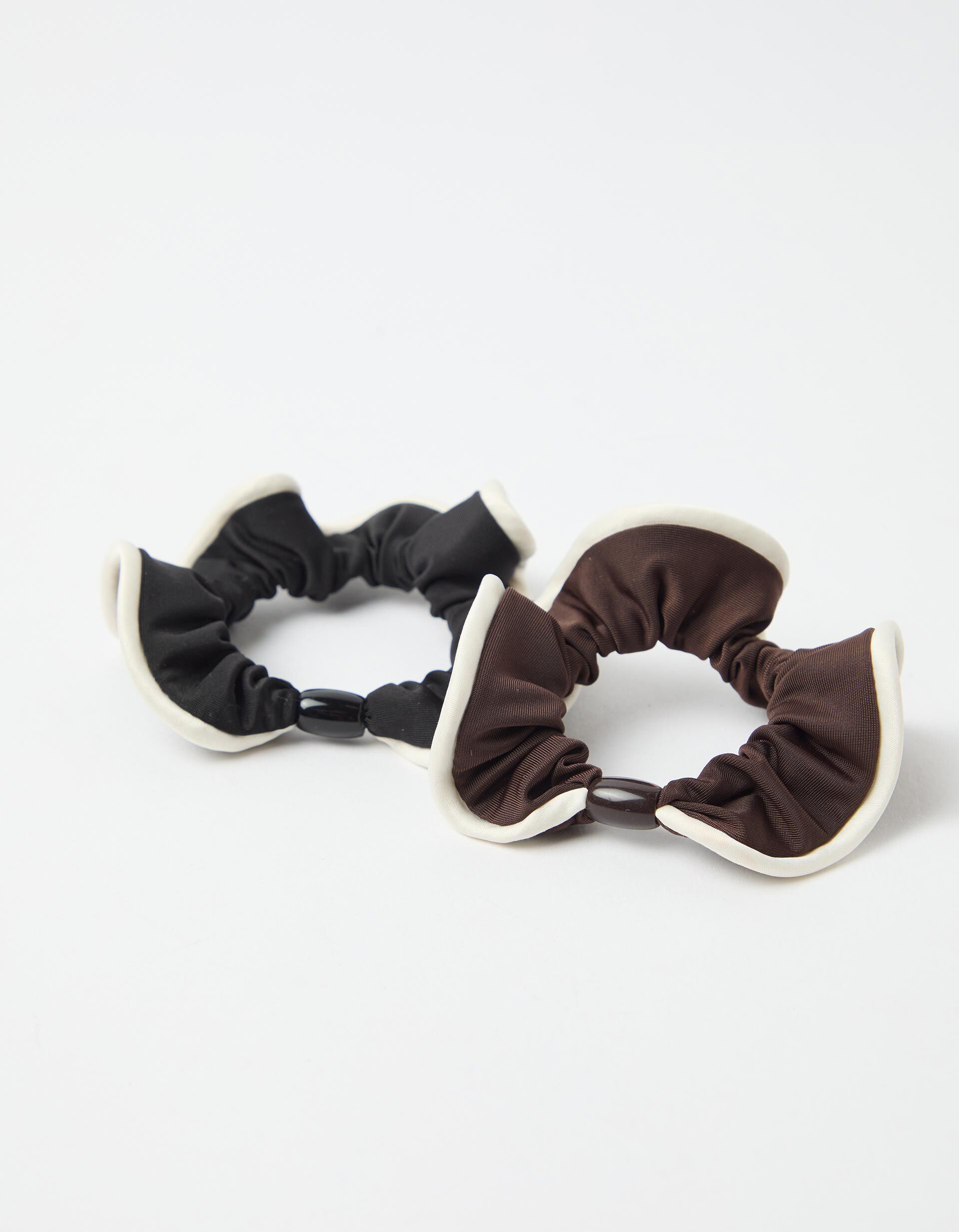 Comprar Online Pack 2 El&aacute;sticos Scrunchies, Mulher, Multicolor 