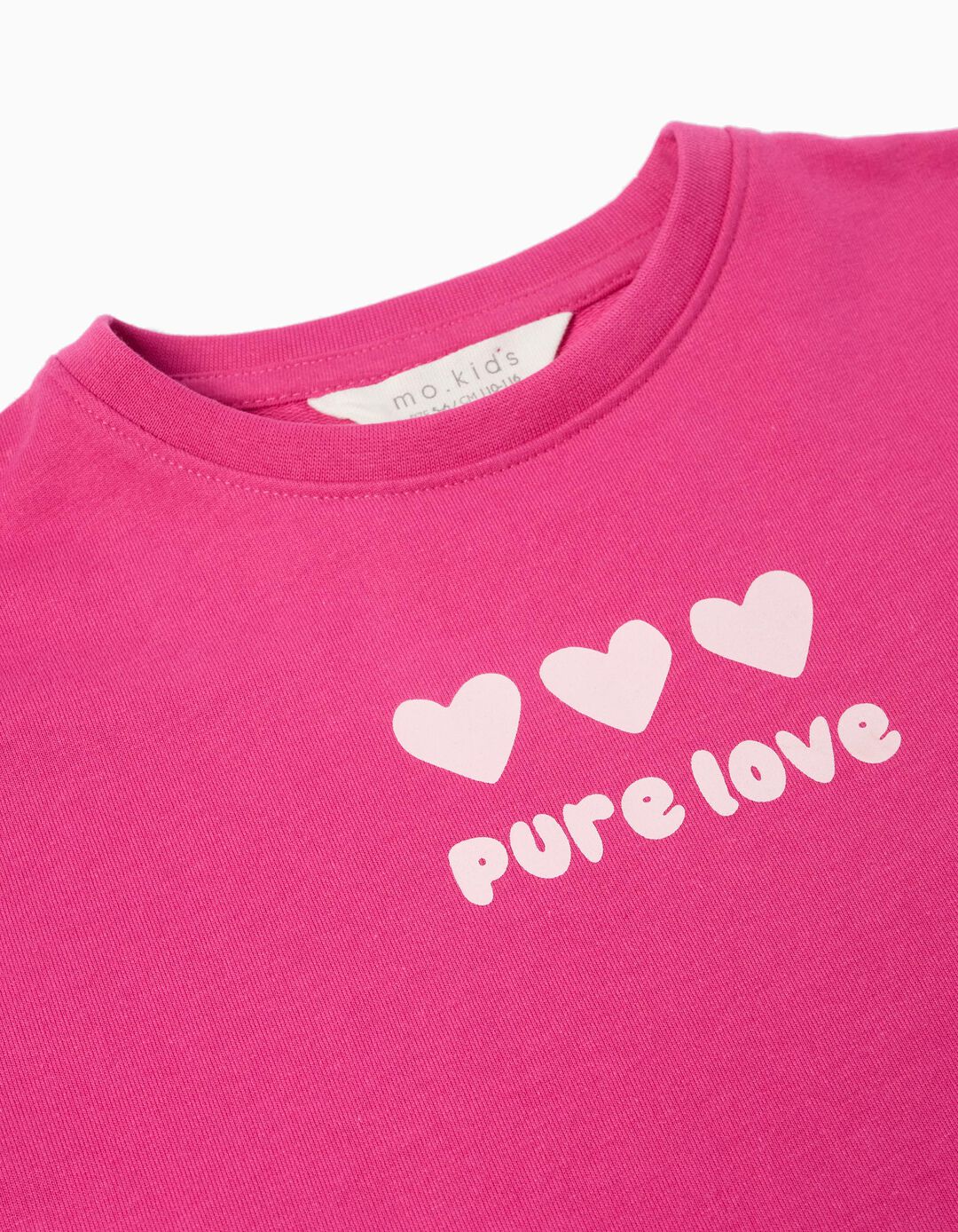 Conjunto T-shirt e Calças, Menina, Rosa Escuro