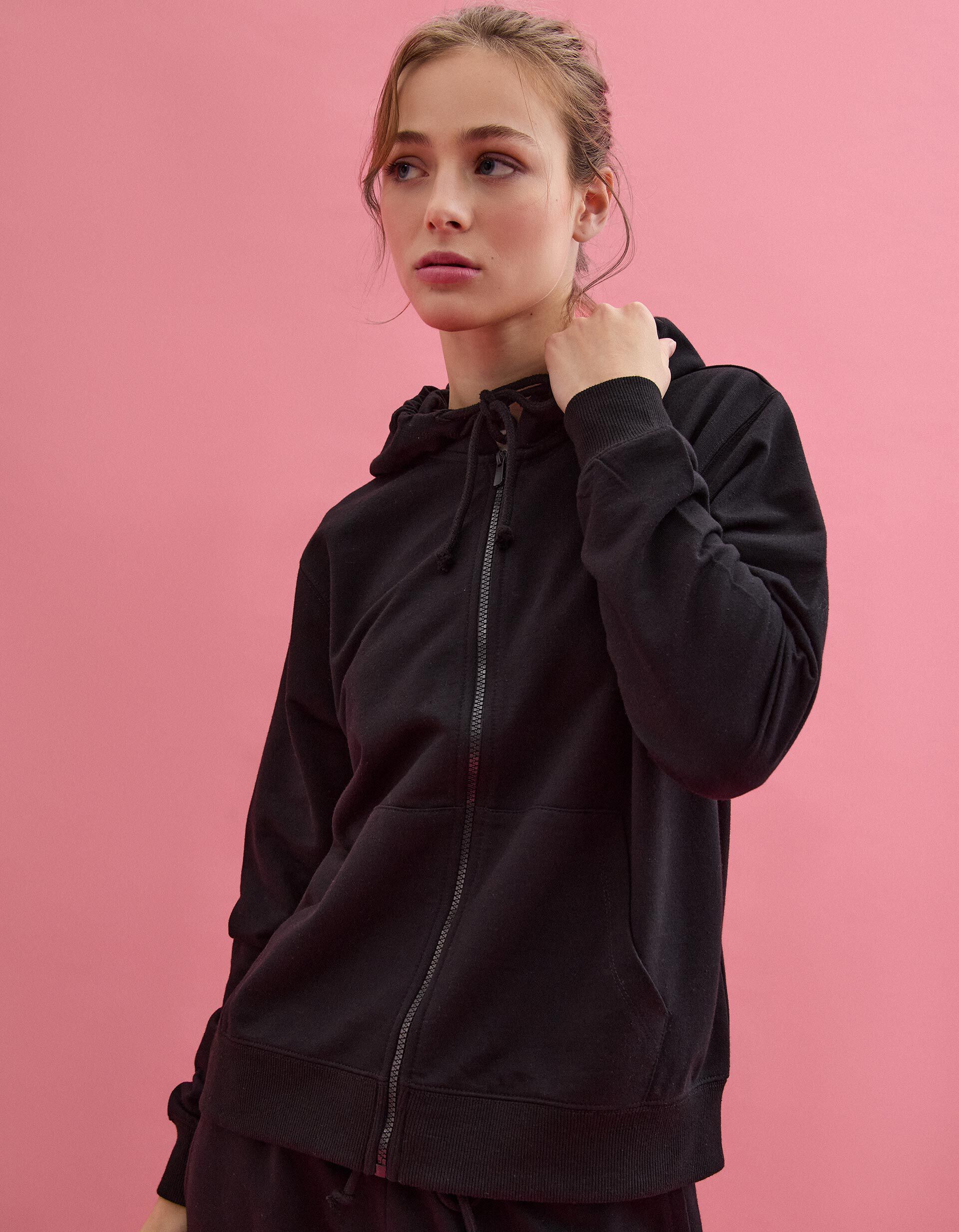 Comprar Online Casaco com Capuz, Mulher, Preto