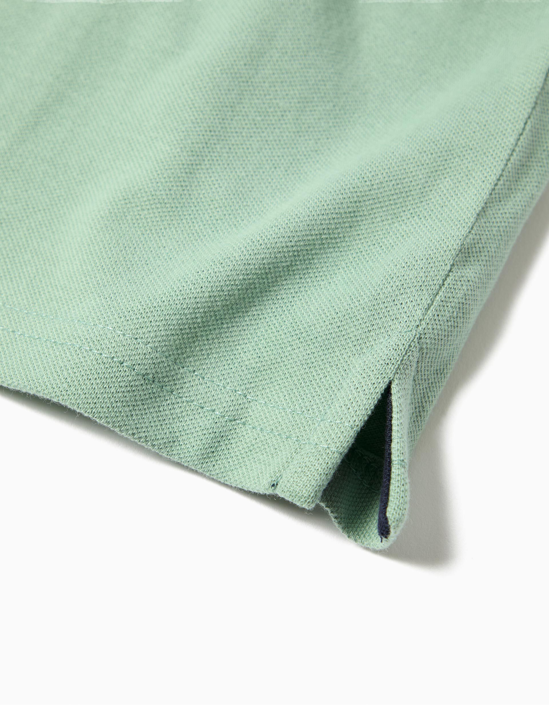 Comprar Online Polo Piquet, Menino, Verde Claro