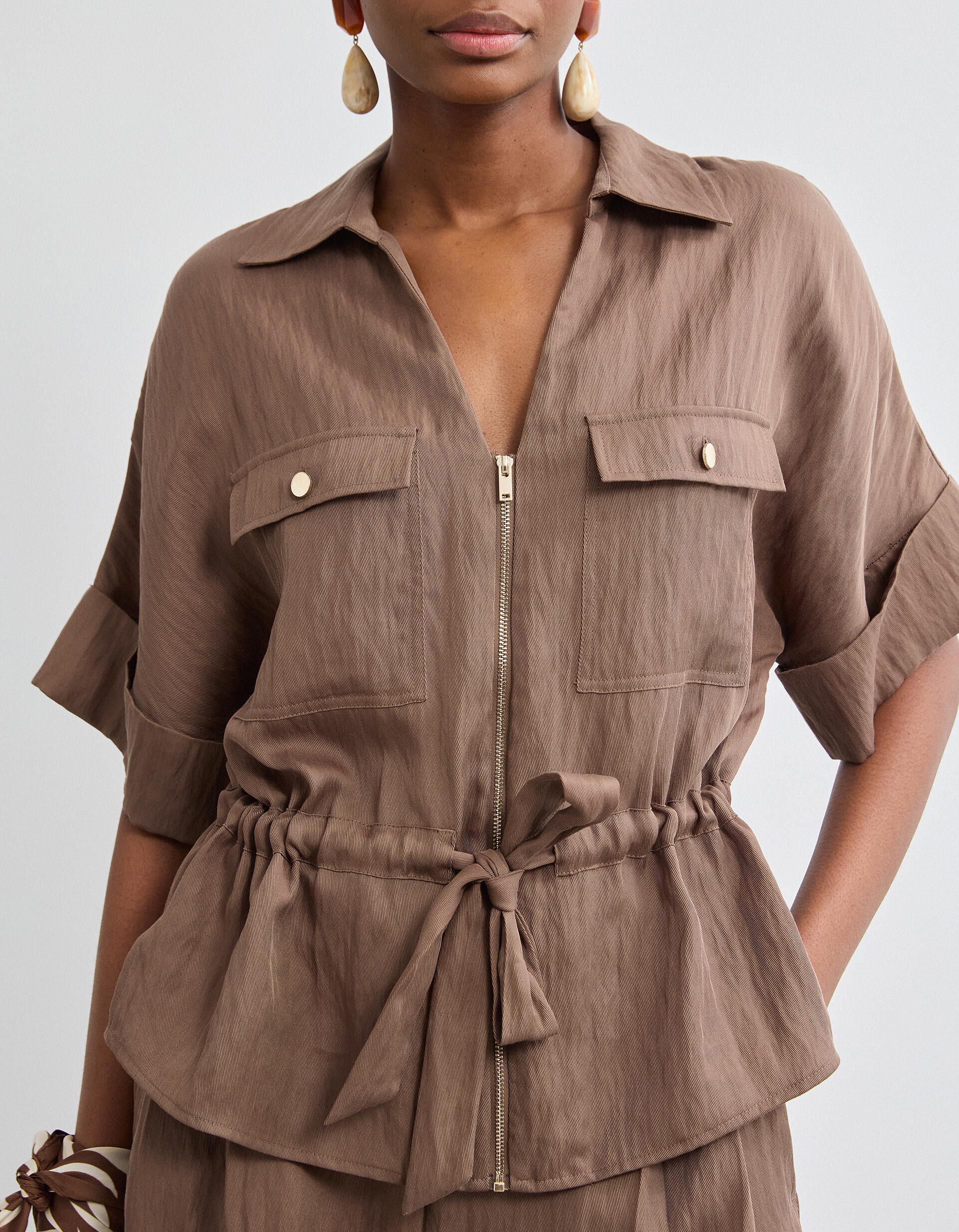 Comprar Online Camisa com Liocel, Mulher, Castanho