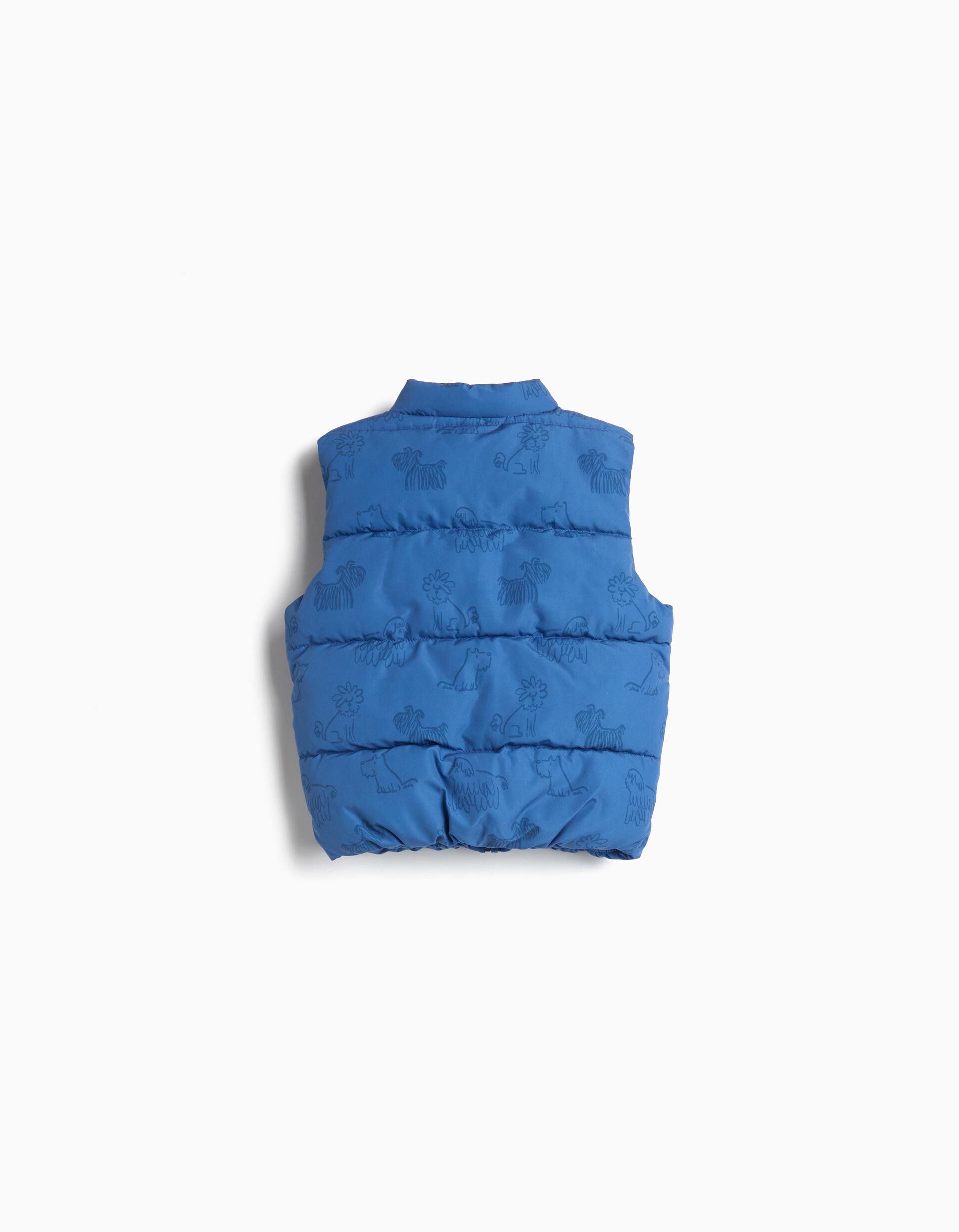 Comprar Online Colete Estampado, Menino, Azul