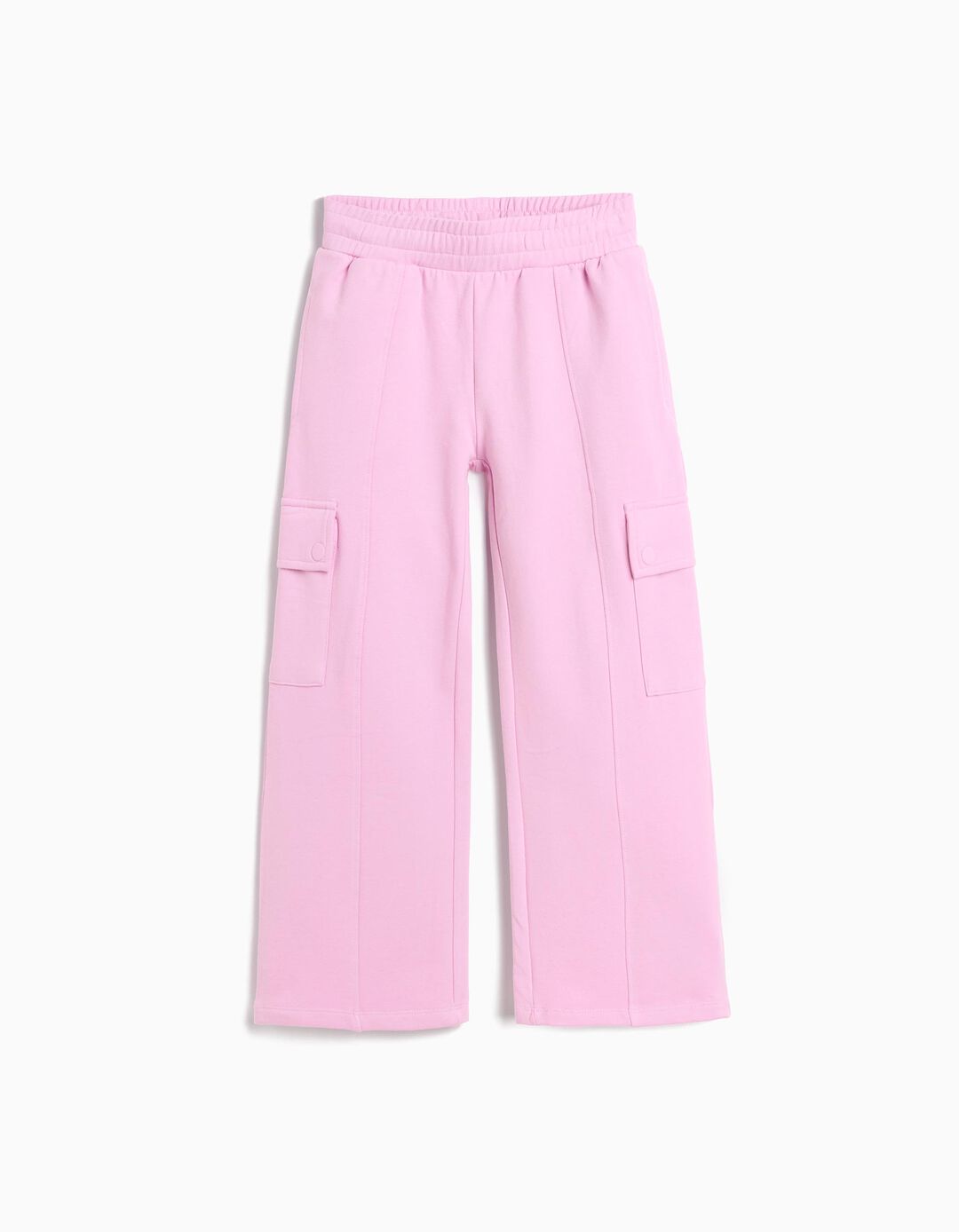 Cal&ccedil;as Cargo, Menina, Rosa Claro