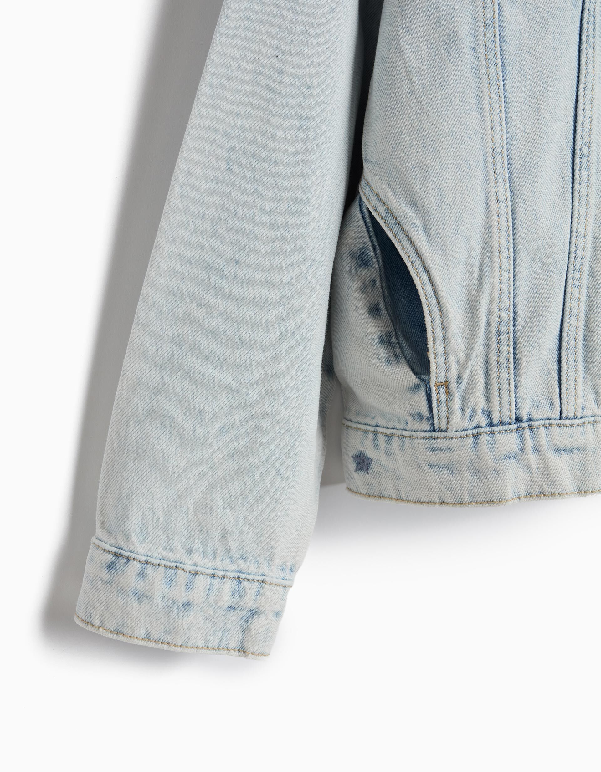 Comprar Online Casaco De Ganga, Menina, Azul Claro