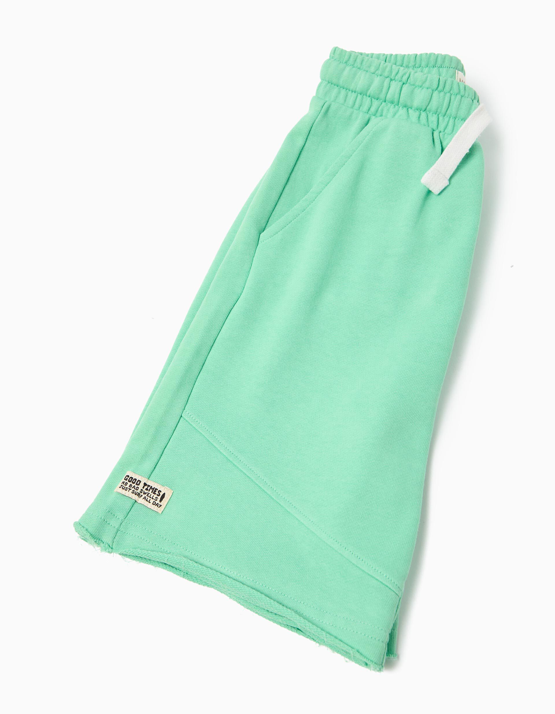 Comprar Online Cal&ccedil;&otilde;es de Felpa, Menino, Verde Claro